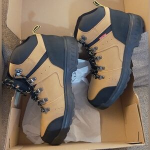 💲z 12 Steel Toe Woork Boots F2413-18